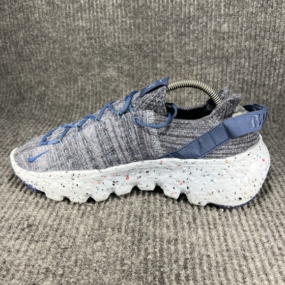 Nike Space Hippie 04 Men's Size 8 Gray Recycled Blue Running Shoes CZ6398-400 - Picture 8 of 11
